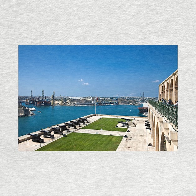 Grand Harbour, Valletta by Violaman